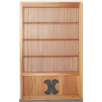 細格子 欅蔵戸　W0254