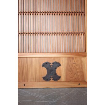 細格子 欅蔵戸　W0254 