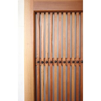 細格子 欅蔵戸　W0254 