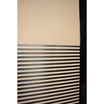 縞デザイン屏風　Z839 