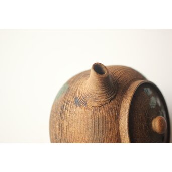 雲林院宝山/寶山 昌平 清水六兵衛 合作か 煎茶器 急須 盃10客　P640 