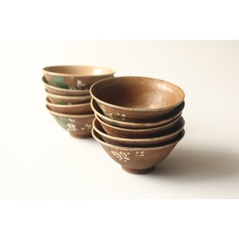 雲林院宝山/寶山 昌平 清水六兵衛 合作か 煎茶器 急須 盃10客　P640 