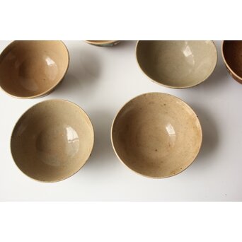 雲林院宝山/寶山 昌平 清水六兵衛 合作か 煎茶器 急須 盃10客　P640 