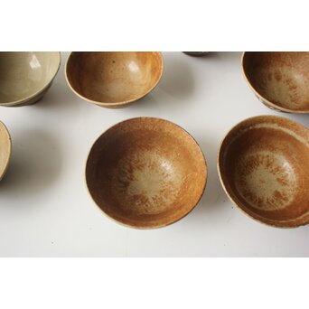 雲林院宝山/寶山 昌平 清水六兵衛 合作か 煎茶器 急須 盃10客　P640 