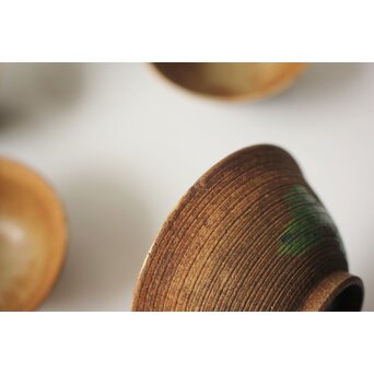 雲林院宝山/寶山 昌平 清水六兵衛 合作か 煎茶器 急須 盃10客　P640 