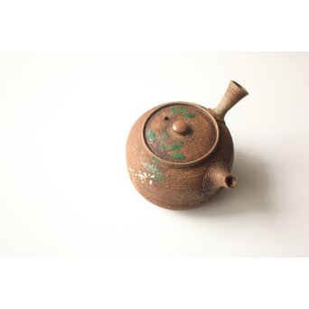 雲林院宝山/寶山 昌平 清水六兵衛 合作か 煎茶器 急須 盃10客　P640 