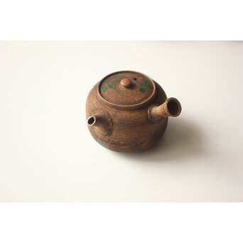 雲林院宝山/寶山 昌平 清水六兵衛 合作か 煎茶器 急須 盃10客　P640 