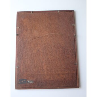 伊東深水 現代美人集第一輯 [半襟] 木版画　Z842 