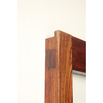 総欅 ガラス入細分升格子蔵戸　W0255 