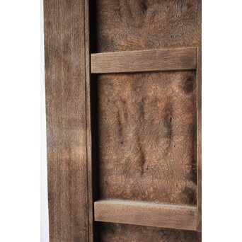 総欅 上玉杢 門扉一対　W0256 