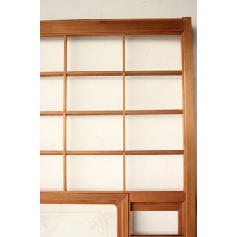 猫間/雪見障子戸 4枚1組 在庫3セット　F304 
