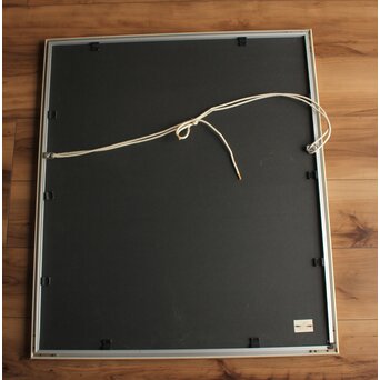 堀文子 墨絵『狸・花』3枚1組　 Z880 