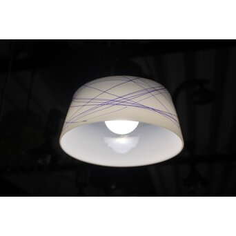 糸巻ガラス 電笠　A563 