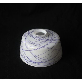 糸巻ガラス 電笠　A563