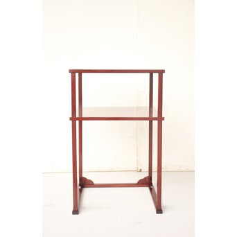 八代 中村宗哲（到斎）薄溜二重棚　Q406 