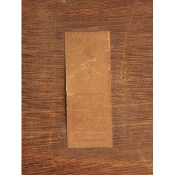 武内鶴之助 雪景色 パステル画 額装　Z883 