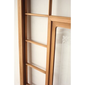 細身 ガラス障子戸 4枚1組　F305 