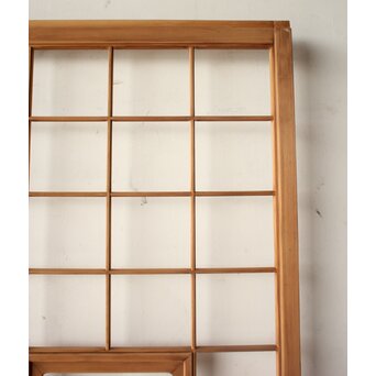 細身 ガラス障子戸 4枚1組　F305 