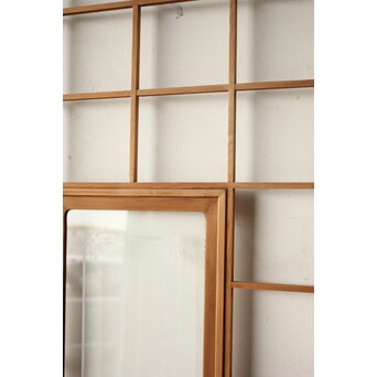 細身 ガラス障子戸 4枚1組　F305 