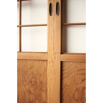 細身 ガラス障子戸 4枚1組　F305 