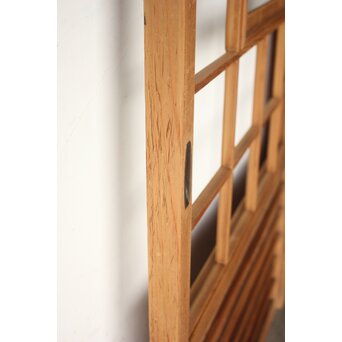 細身 ガラス障子戸 4枚1組　F305 