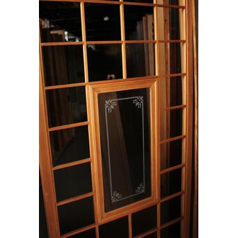 細身 ガラス障子戸 4枚1組　F305 