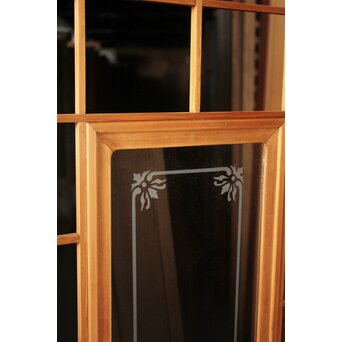 細身 ガラス障子戸 4枚1組　F305 