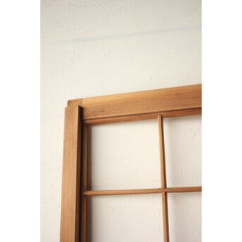 細身 ガラス障子戸 4枚1組　F305 