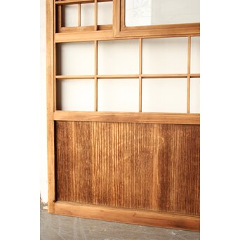 幅広 猫間/雪見障子戸 4枚1組　F306 