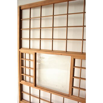 幅広 猫間/雪見障子戸 4枚1組　F306 