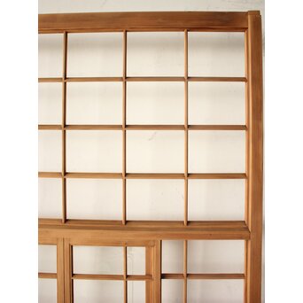 幅広 猫間/雪見障子戸 4枚1組　F306 