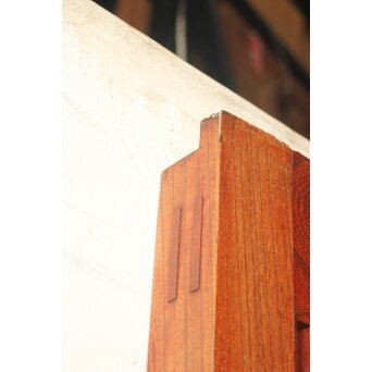 ハイサイズ 総欅格子蔵戸　W0257 