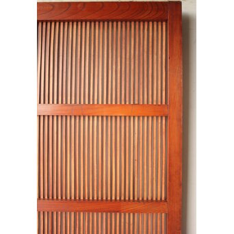 ハイサイズ 総欅格子蔵戸　W0257 