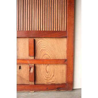 ハイサイズ 総欅格子蔵戸　W0257 