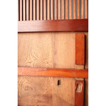 ハイサイズ 総欅格子蔵戸　W0257 