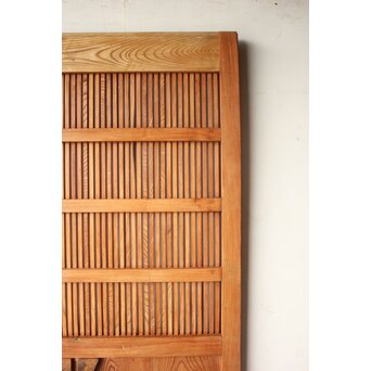 総欅格子蔵戸　W0258 