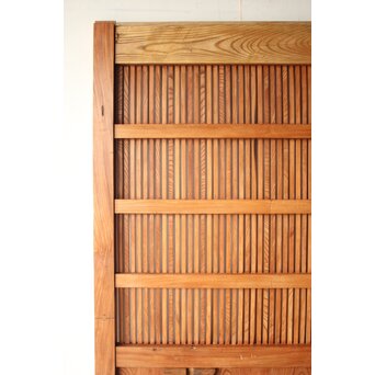 総欅格子蔵戸　W0258 