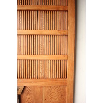 総欅格子蔵戸　W0258 