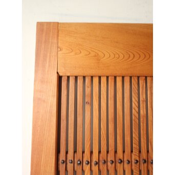 総欅格子蔵戸　W0258 