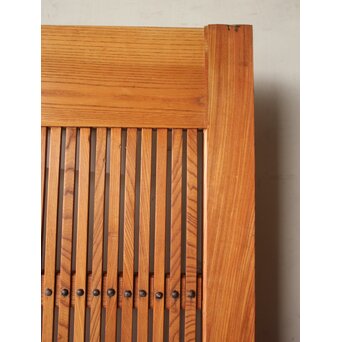 総欅格子蔵戸　W0258 