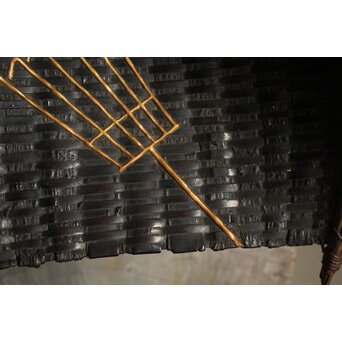 箕 高砂蒔絵　U418 