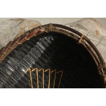 箕 高砂蒔絵　U418 