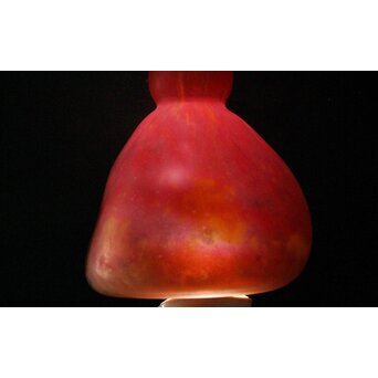 ドームナンシー Daum Nancy 鶴首花瓶　Y069 