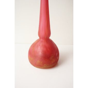 ドームナンシー Daum Nancy 鶴首花瓶　Y069 