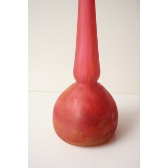 ドームナンシー Daum Nancy 鶴首花瓶　Y069 