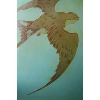 エミール ガレ Émile Gallé 燕文ランプベース　Y071 