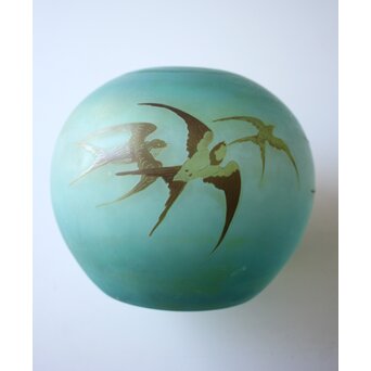 エミール ガレ Émile Gallé 燕文ランプベース　Y071 