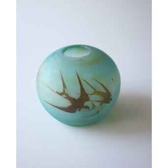 エミール ガレ Émile Gallé 燕文ランプベース　Y071