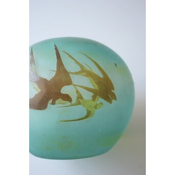 エミール ガレ Émile Gallé 燕文ランプベース　Y071 