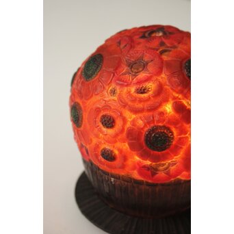 アルジールソー G.Argy Rousseau Flower bowl lamp　Y072 